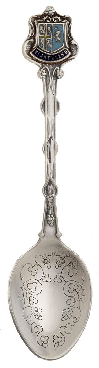 Souvenir & Collectible Spoons Blanchland - No Box by Wales Association Pewter Works (WAPW)-1