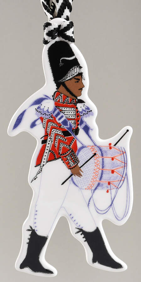 Nutcracker Theater Advent Calendar Toy Soldier Ornament - No Box by Wedgwood-1