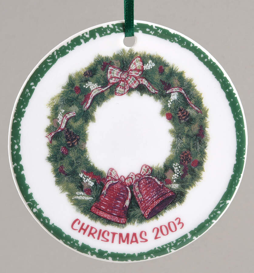 Miniature Plate Ornaments Ring Of Everlasting Peace - Boxed by Workshop Gerald Henn-1