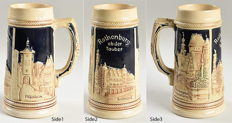 German Beer Steins Rothenburg 0.5l - No Box by Wick Werke-1