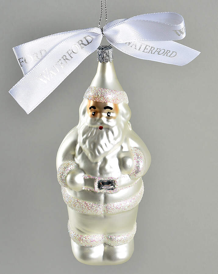 Holiday Heirloom Santa Ornaments Frosty Santa - Boxed by Waterford Crystal-1