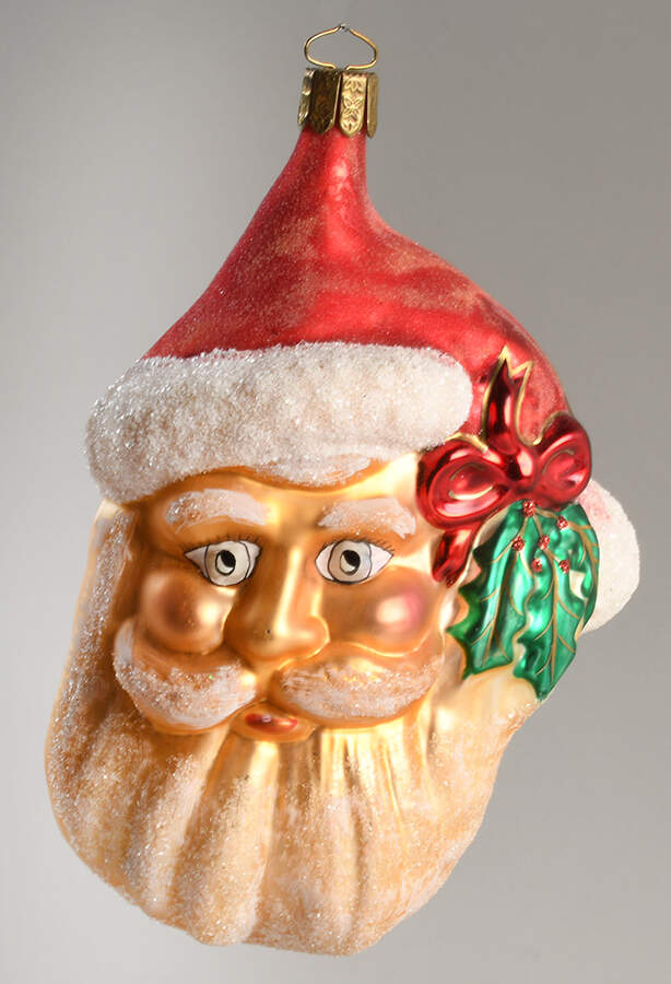 Holiday Heirloom Santa Ornaments Santa's Greetings - Boxed by Waterford Crystal-1
