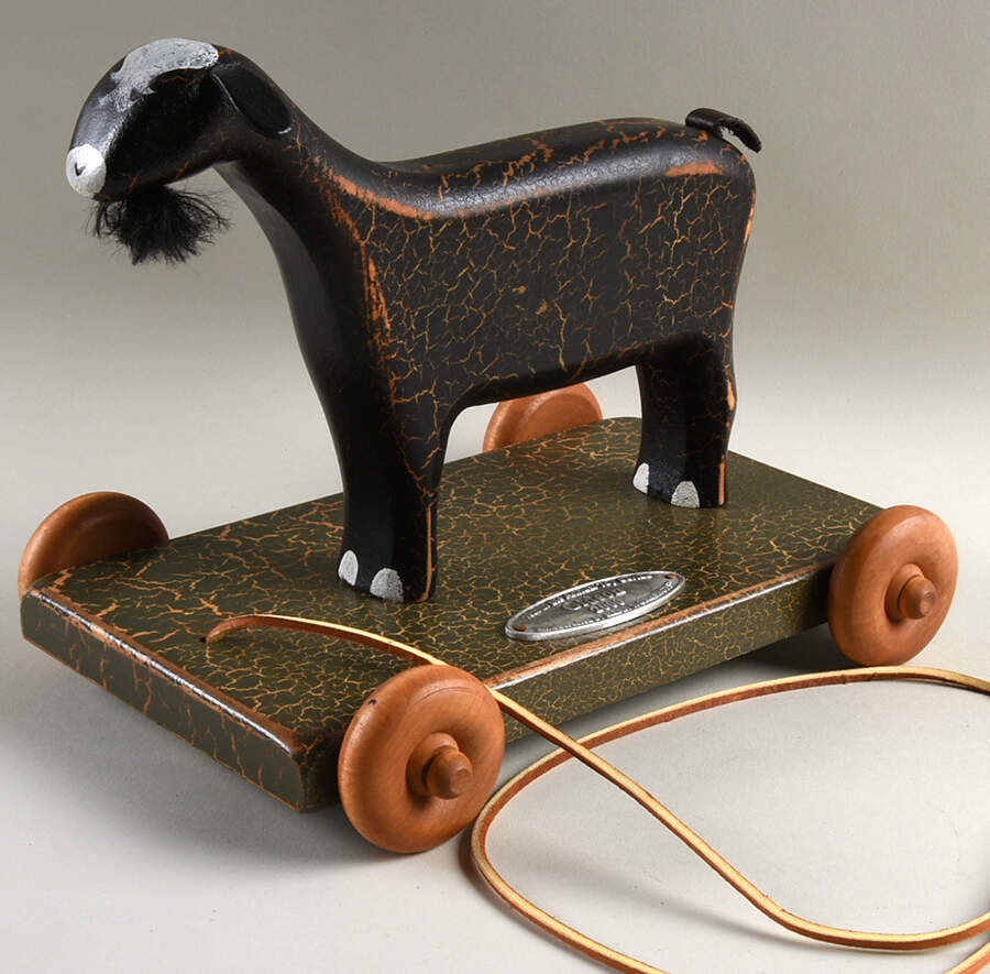 Annual Pull-Toy Series Gideon-Goat - No Box by Workshop Gerald Henn-1
