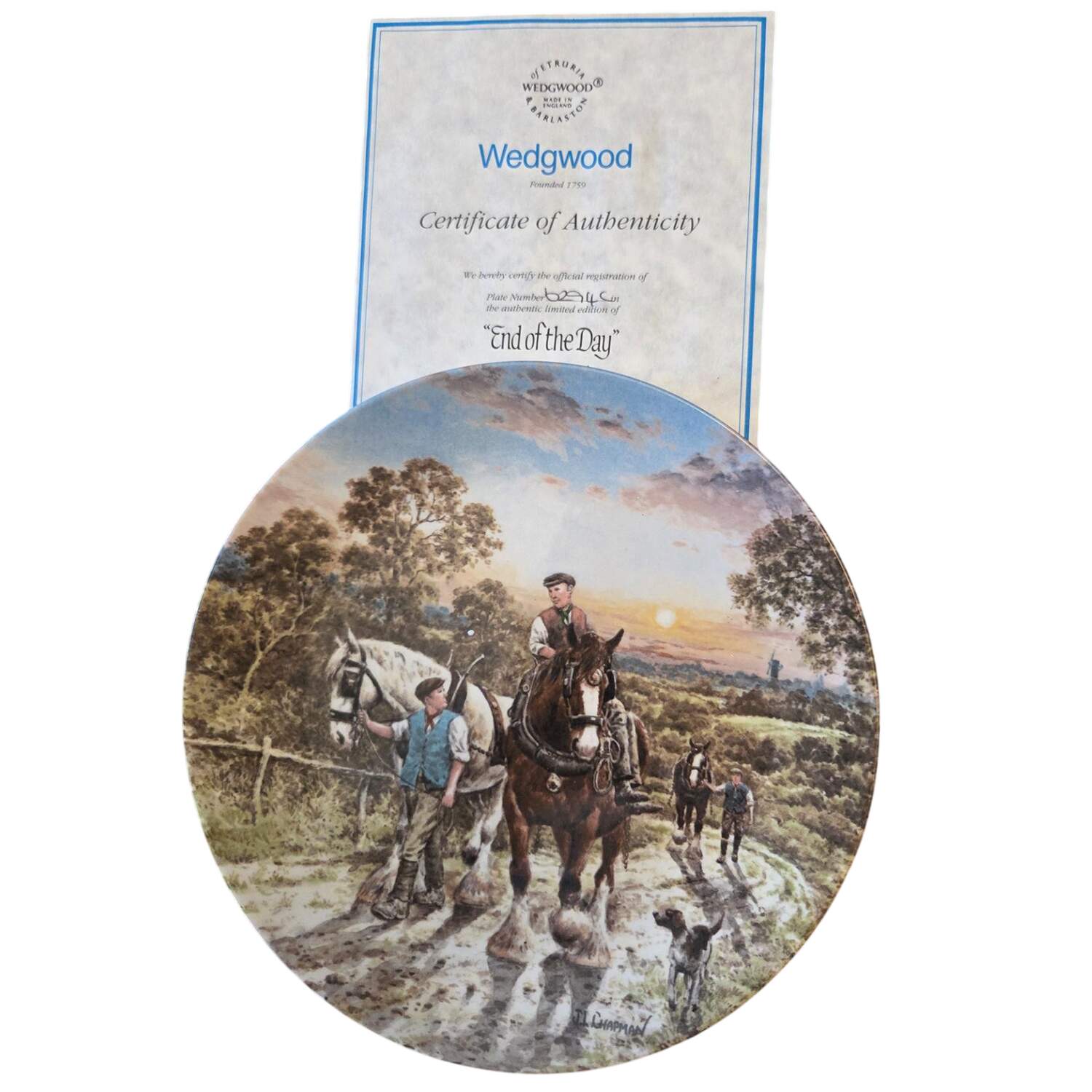 Life on the Farm End Of The Day - No Box by Wedgwood-1