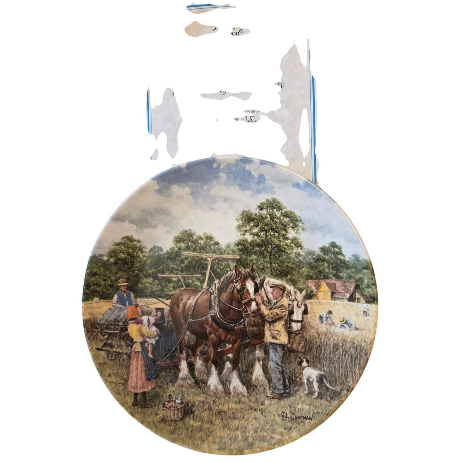 Life on the Farm Bringing The Corn - No Box by Wedgwood-1
