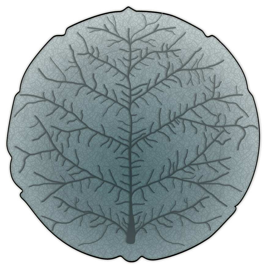Aspen Turquoise Dinner Plate by Arcoroc-1