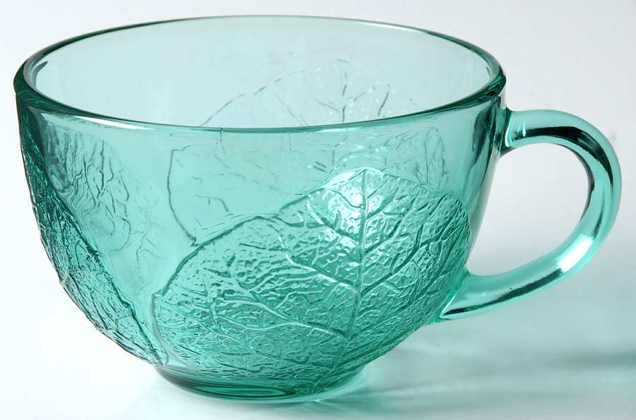 Aspen Turquoise Cup Only by Arcoroc-1