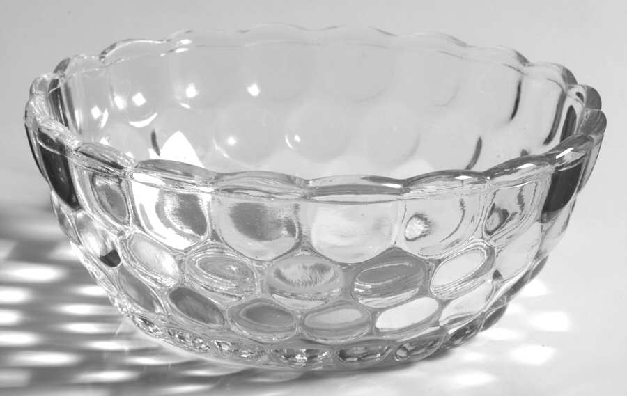 Bubble Clear Small Fruit Dessert Bowl by Anchor Hocking-1