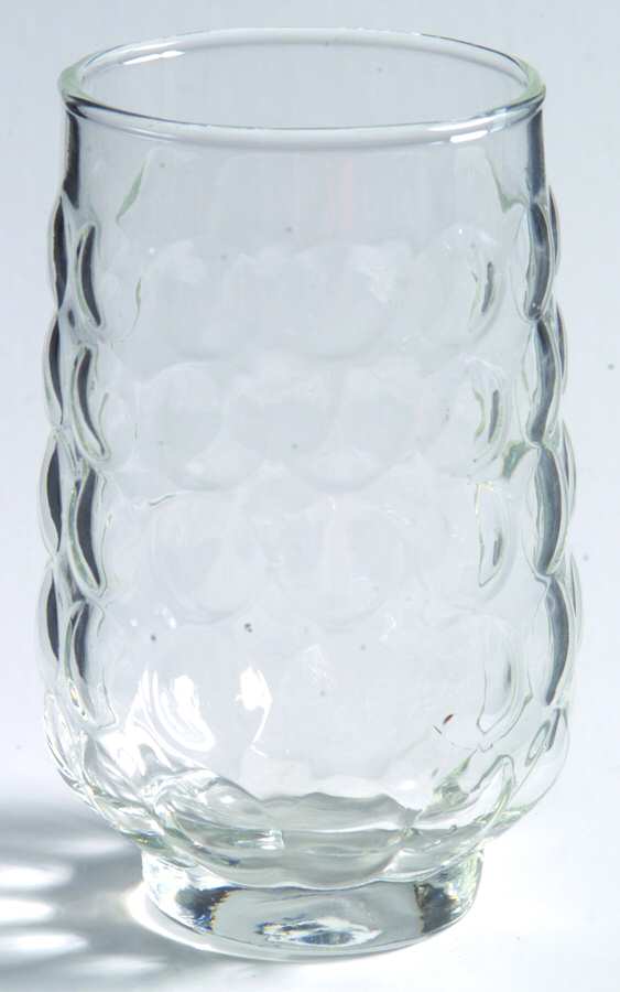 Bubble Clear Flat Juice Glass by Anchor Hocking-1