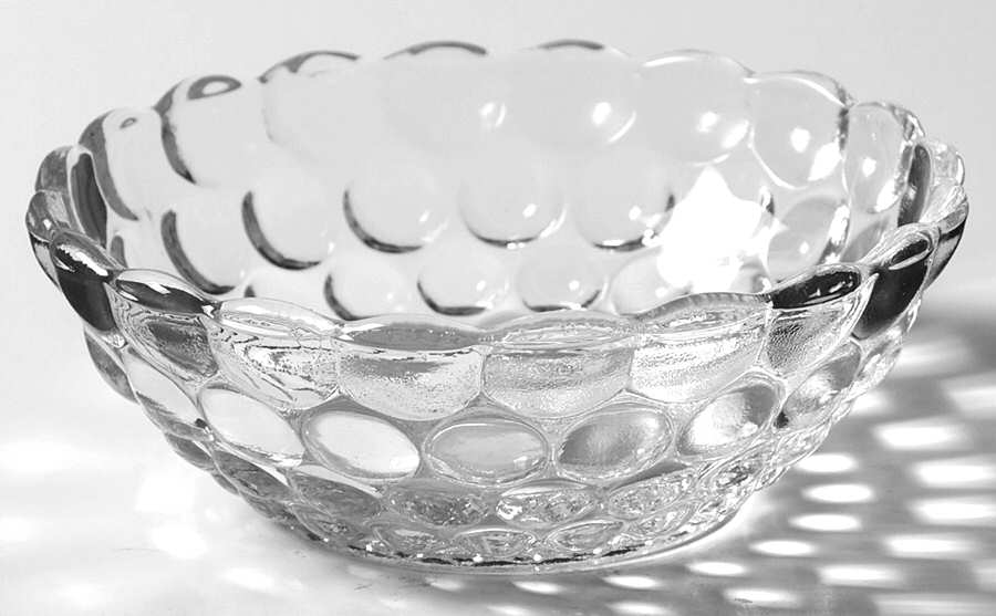 Bubble Clear Small Dessert Bowl by Anchor Hocking-1