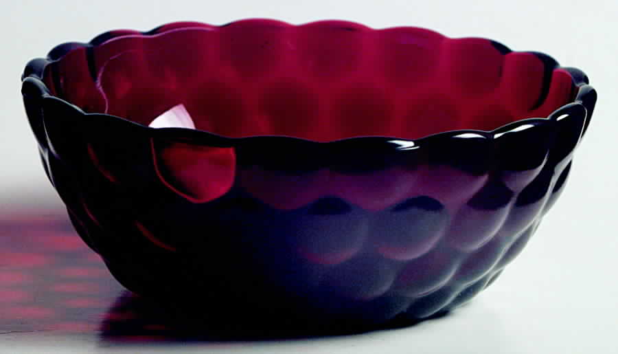 Bubble Ruby 4" Small Fruit/Dessert Bowl by Anchor Hocking-1