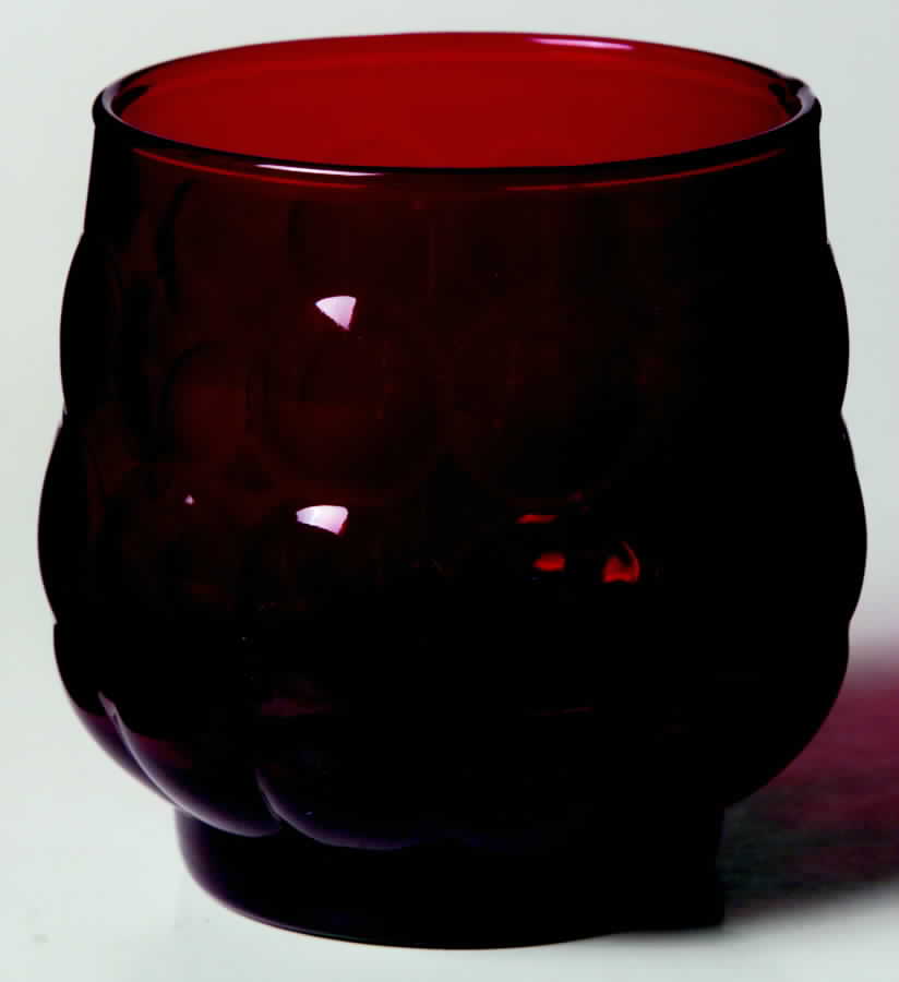 Bubble Ruby Old Fashioned by Anchor Hocking-1