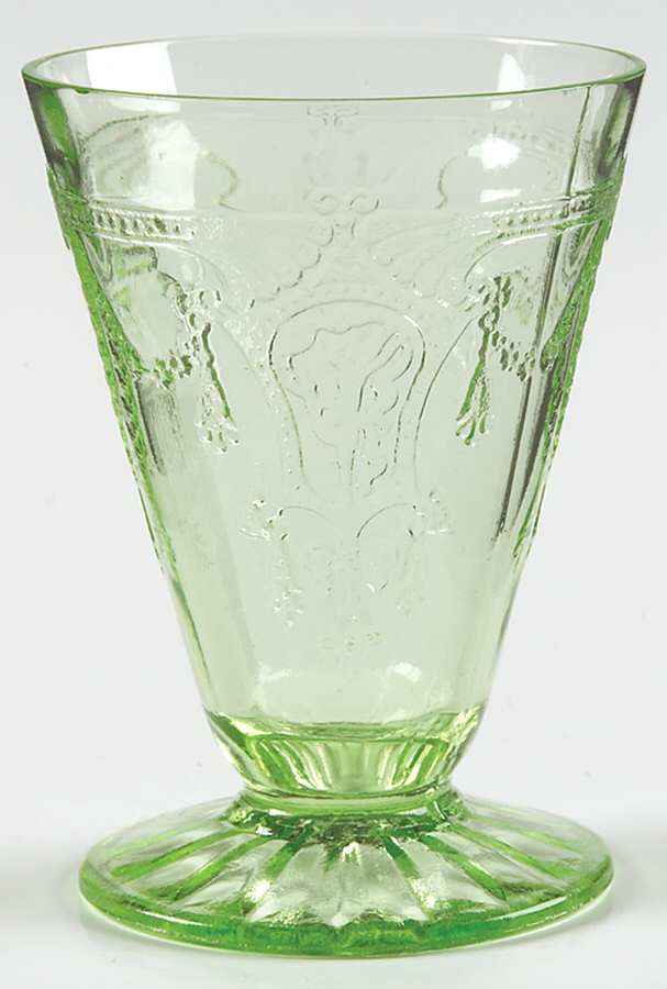 Cameo Green Juice Glass by Anchor Hocking-1