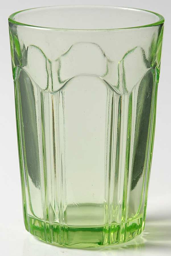 Colonial Green Flat Juice Glass by Anchor Hocking-1
