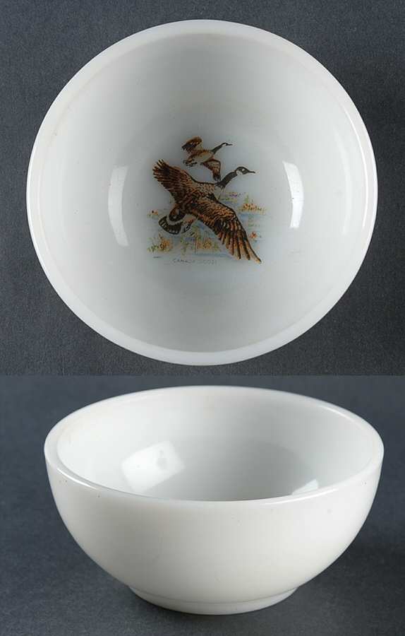 Game Birds Cereal Bowl by Anchor Hocking-1