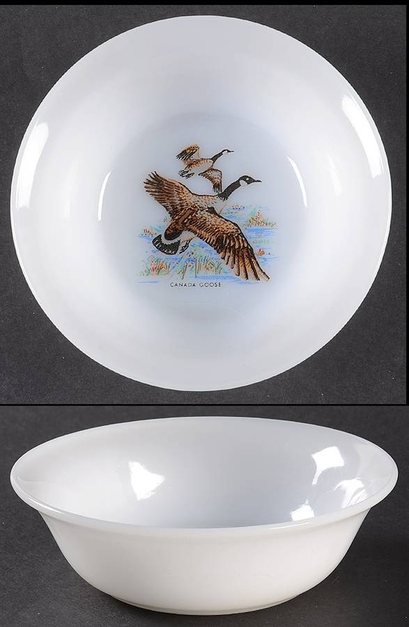 Game Birds Small Fruit Dessert Bowl by Anchor Hocking-1