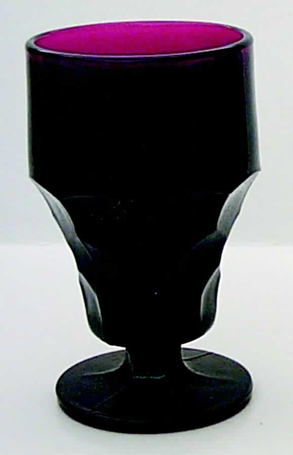 Georgian Ruby 10 Oz Footed Tumbler by Anchor Hocking-1