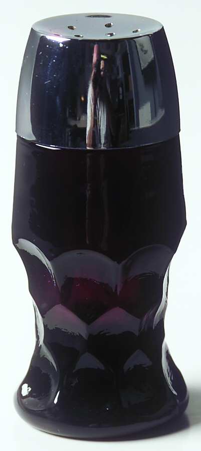 Georgian Ruby Shaker & Plastic Lid by Anchor Hocking-1
