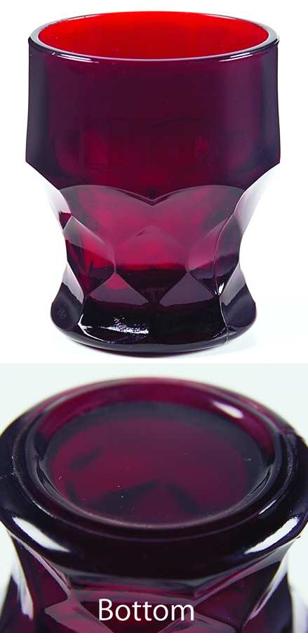 Georgian Ruby 5 Oz Flat Tumbler by Anchor Hocking-1