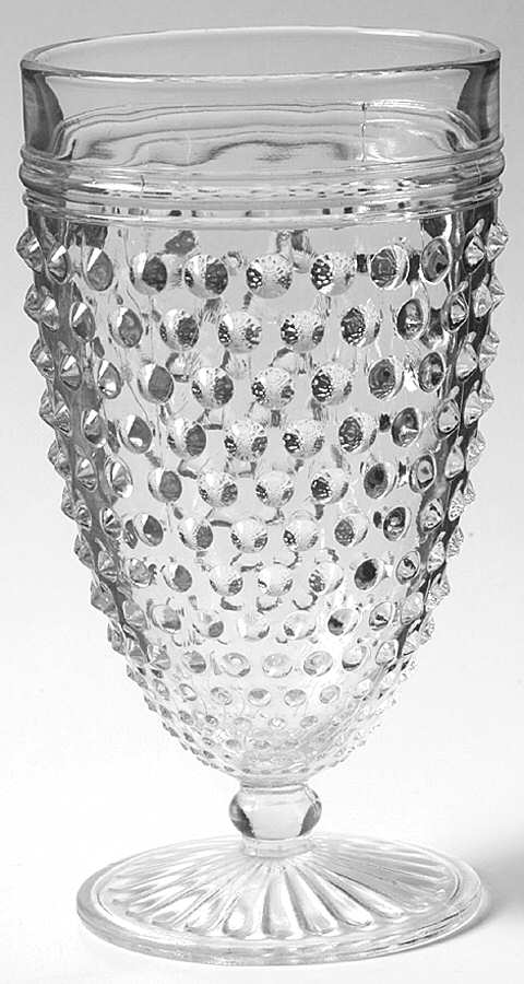 Hobnail Clear Iced Tea by Anchor Hocking-1