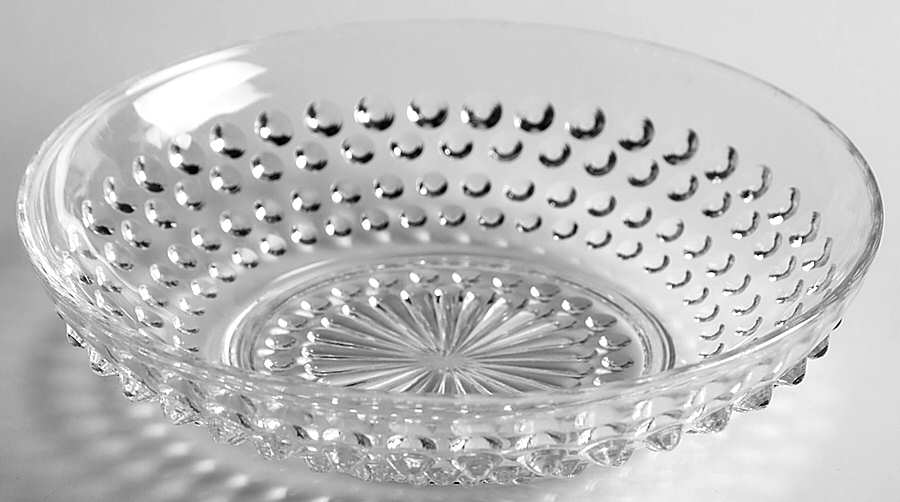 Hobnail Clear Cereal Bowl by Anchor Hocking-1