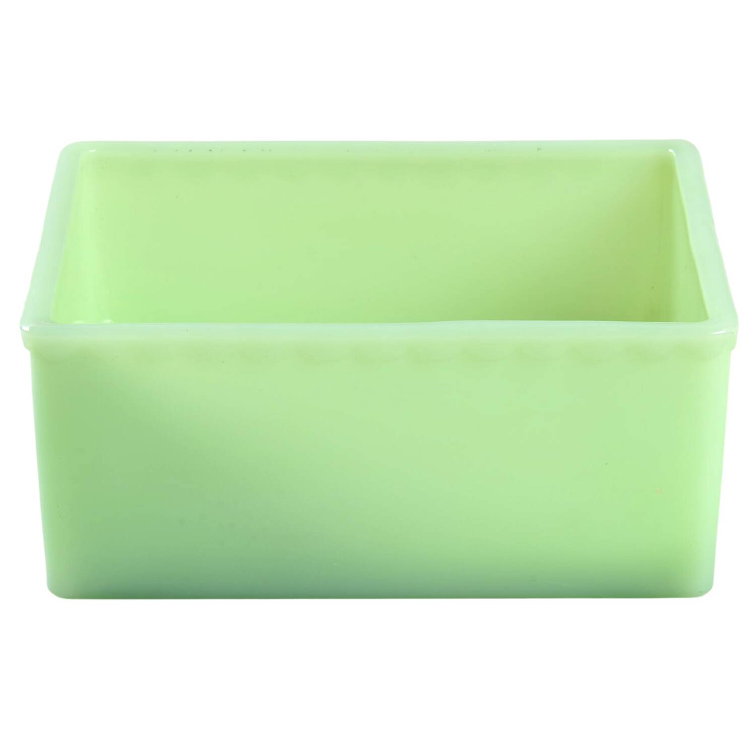 Jade Ite (Restaurant Ware, Older) Jewel Cigarette Box No Lid by Anchor Hocking-1