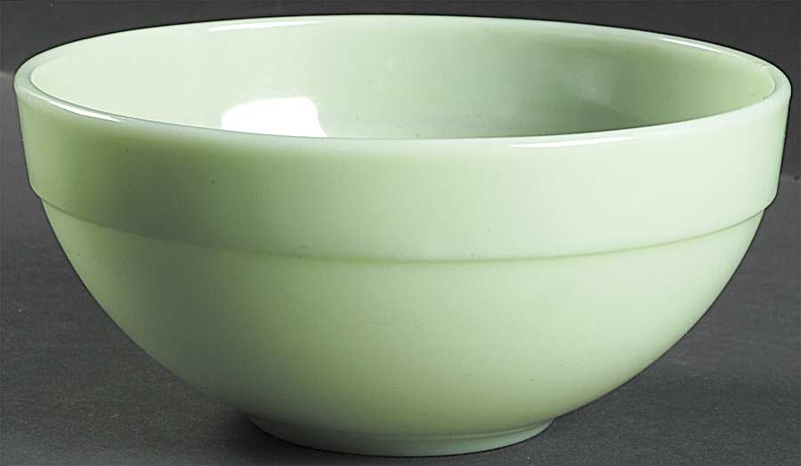 Jade Ite (Restaurant Ware, Older) 7" Colonial Mixing Bowl by Anchor Hocking-1