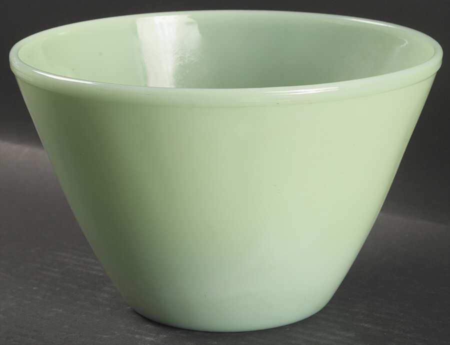 Jade Ite (Restaurant Ware, Older) 8" Splash Proof Mixing Bowl by Anchor Hocking-1