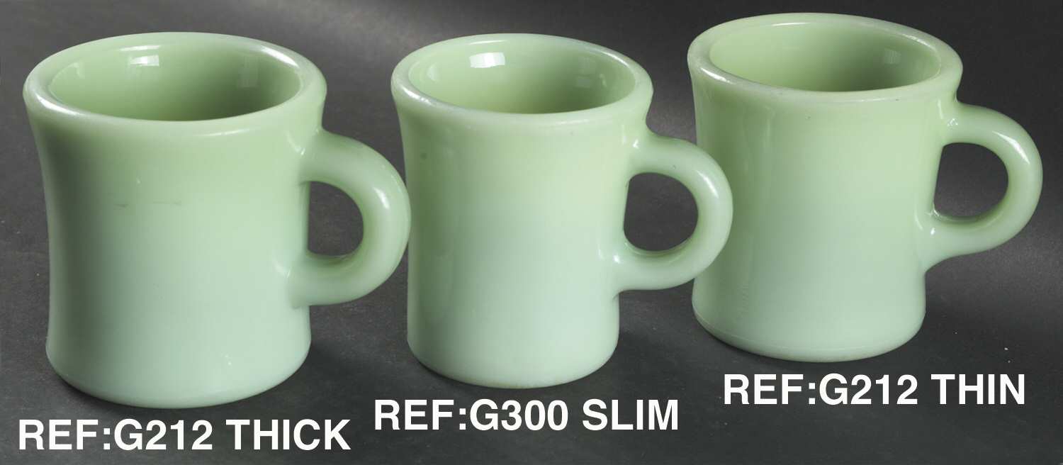 Jade Ite (Restaurant Ware, Older) Mug by Anchor Hocking-1