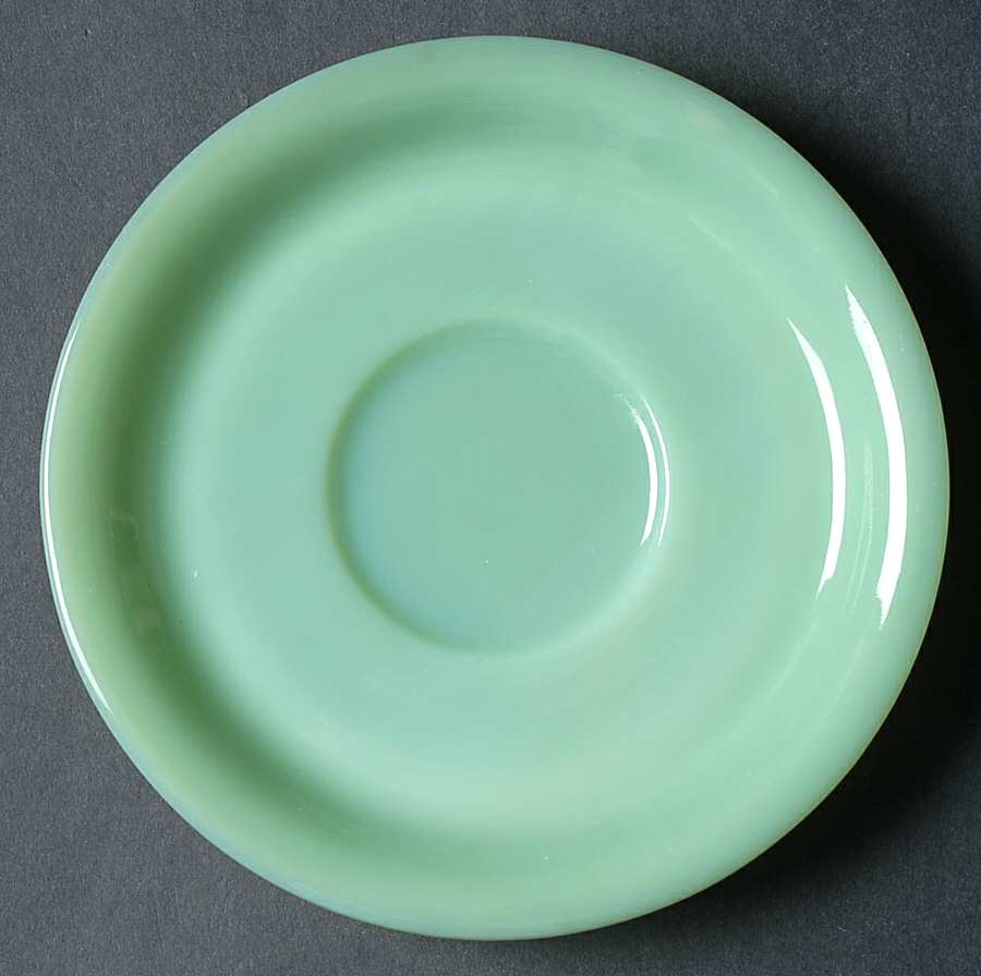 Jade Ite (Restaurant Ware, Older) Saucer only by Anchor Hocking-1