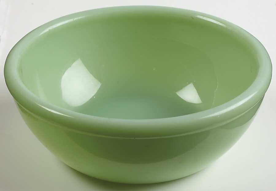 Jade Ite (Restaurant Ware, Older) Coupe Soup Bowl by Anchor Hocking-1