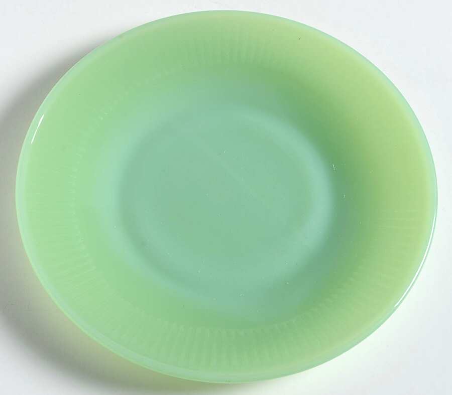 Jane Ray Jade Ite Bread & Butter Plate by Anchor Hocking-1