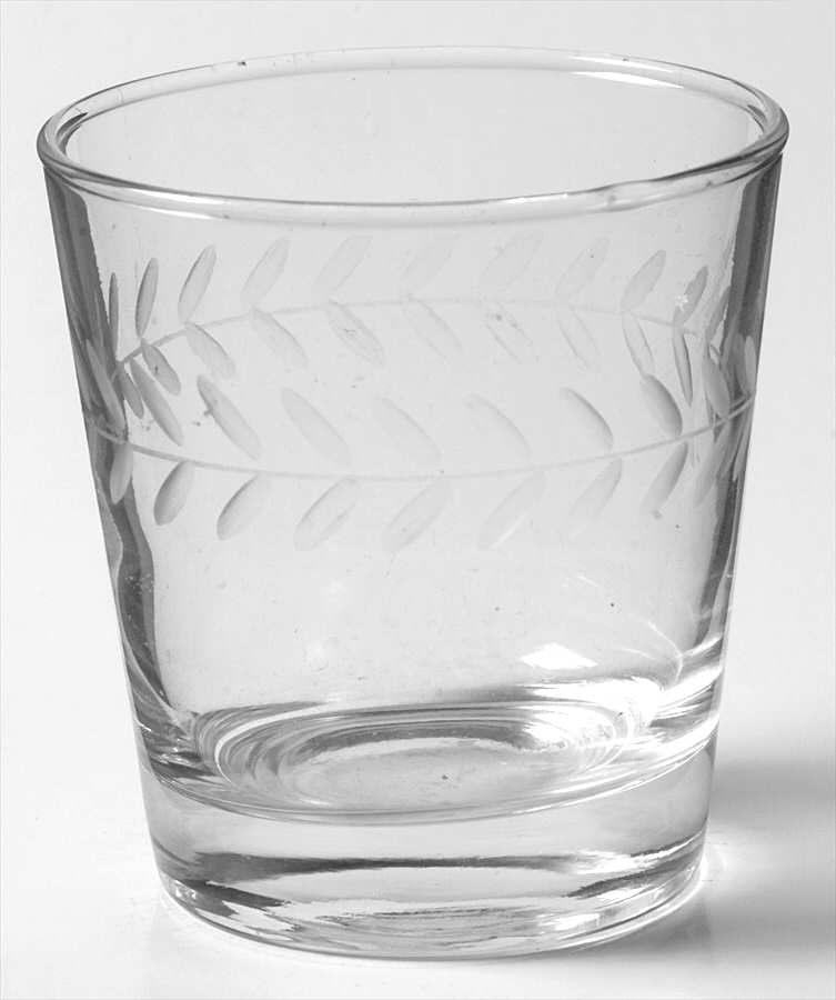 Laurel (Gray Cut) Old Fashioned by Anchor Hocking-1
