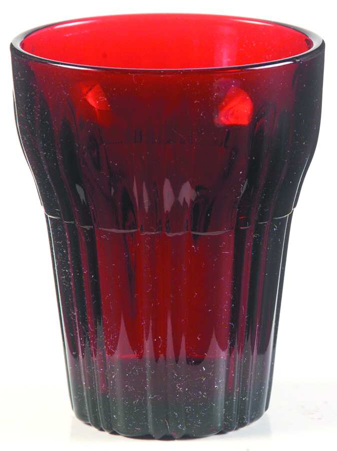 Old Cafe Royal Ruby Juice Glass by Anchor Hocking-1