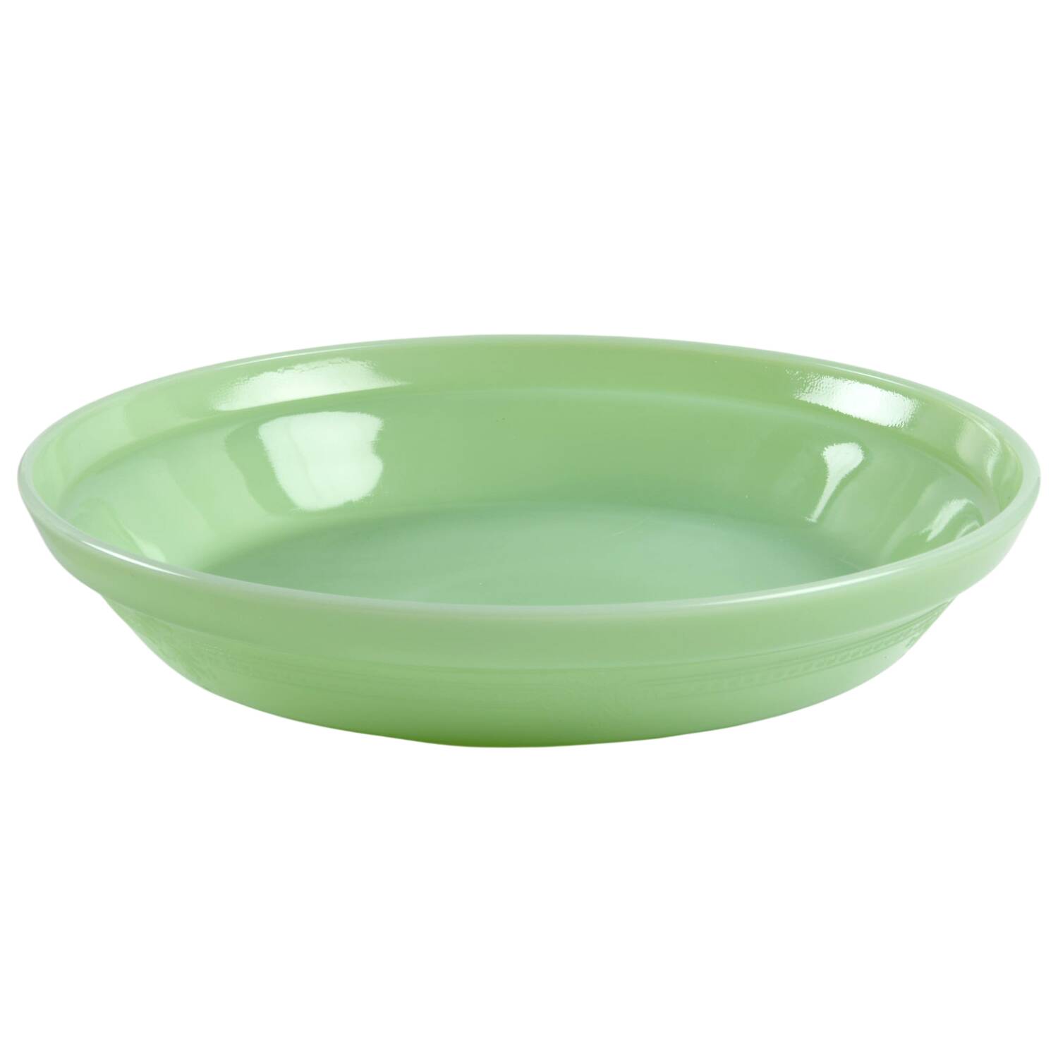 Philbe Jade 10" Pie Plate by Anchor Hocking-1