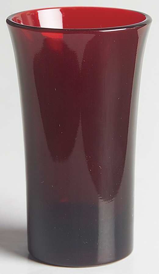 Royal Ruby Whiskey Glass by Anchor Hocking-1