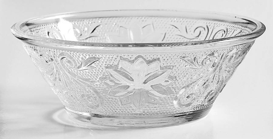 Sandwich Clear Small Dessert Bowl by Anchor Hocking-1