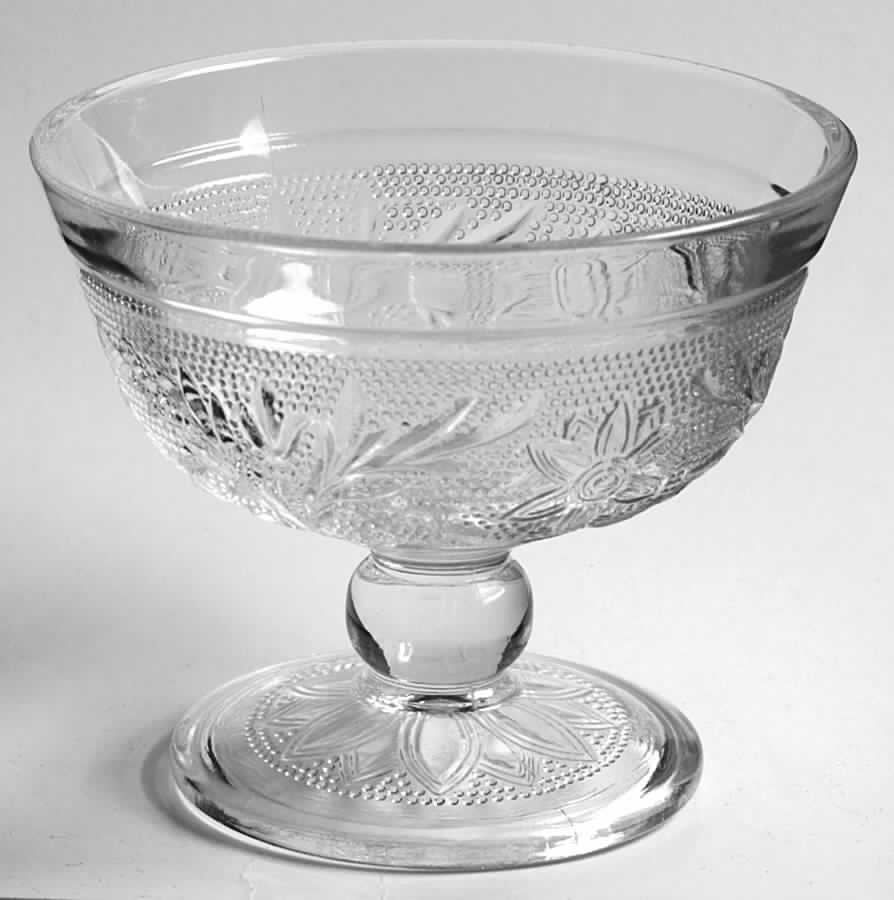 Sandwich Clear Champagne/Tall Sherbet by Anchor Hocking-1