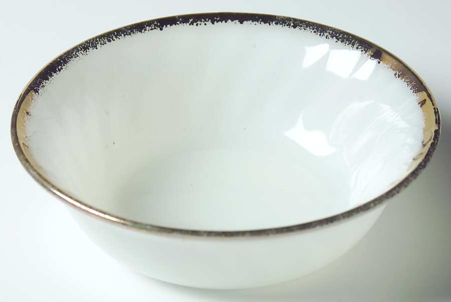 Swirl Golden Anniversary Small Fruit Dessert Bowl by Anchor Hocking-1