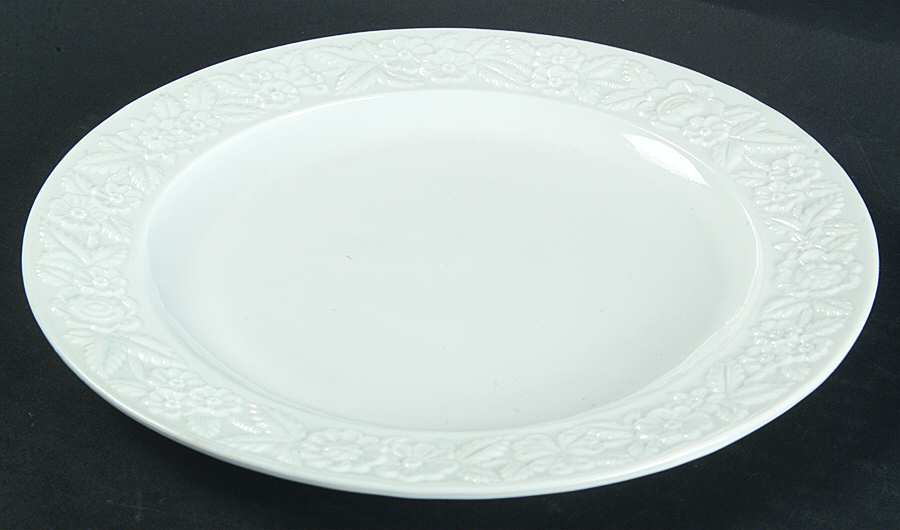 Vitrock White Luncheon Plate by Anchor Hocking-1