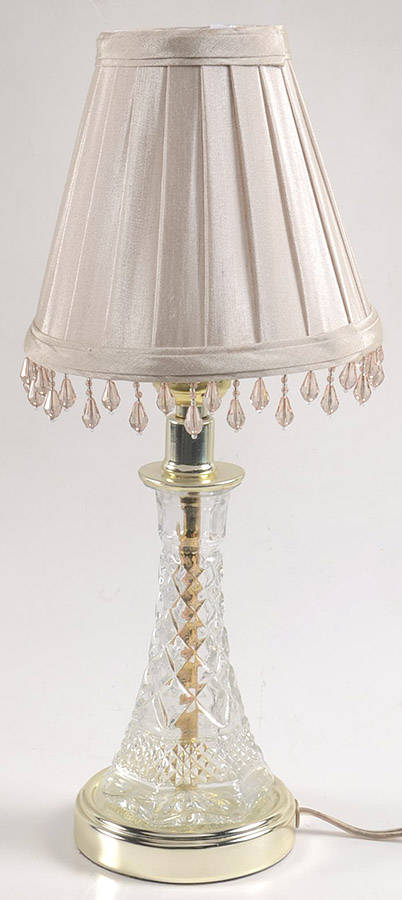 Wexford 10" Electric Lamp & Shade by Anchor Hocking-1