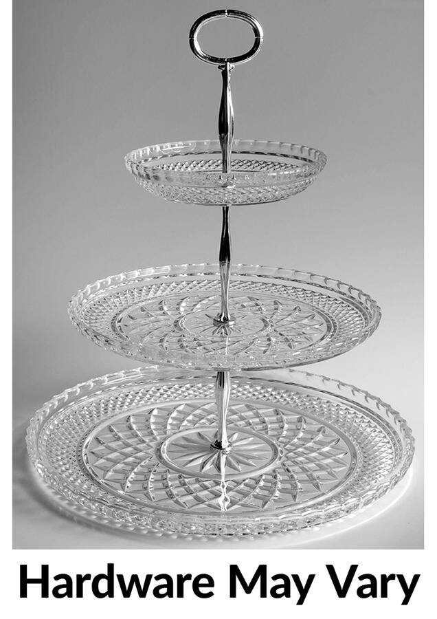 Wexford 3 Tier Serving Tray by Anchor Hocking-1