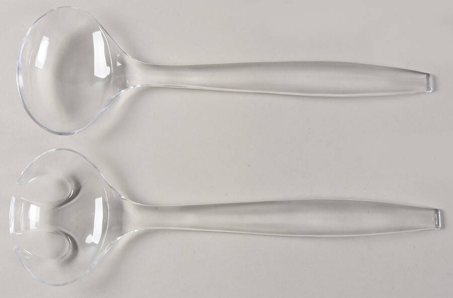 Wexford Plastic Salad Serving Set (Spoon & Fork) by Anchor Hocking-1