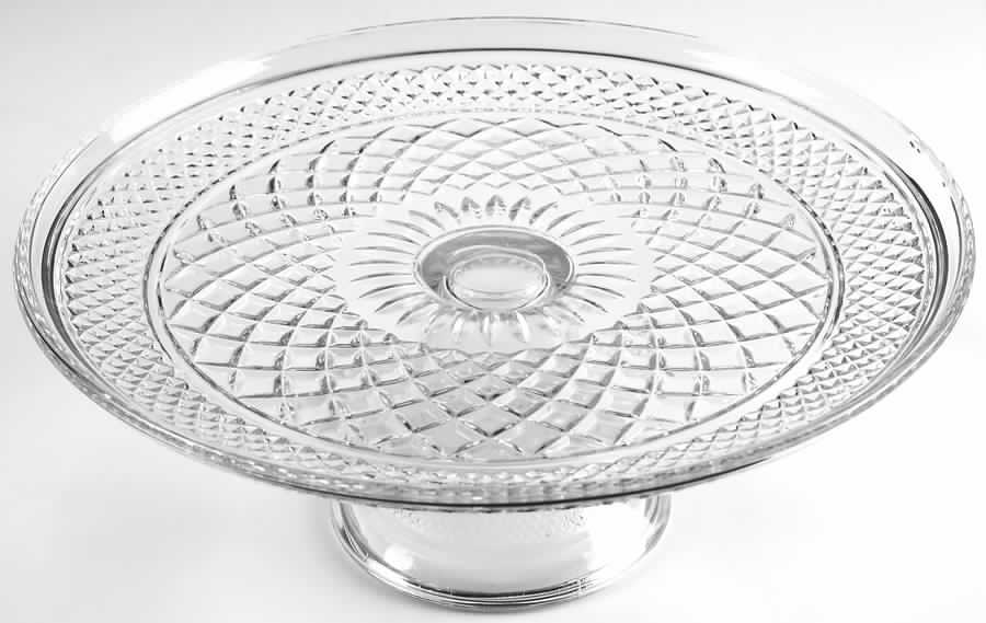 Wexford 11" Diameter Pedestal Cake Stand No Dome by Anchor Hocking-1