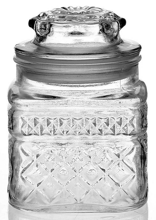 Wexford Small Canister & Lid by Anchor Hocking-1