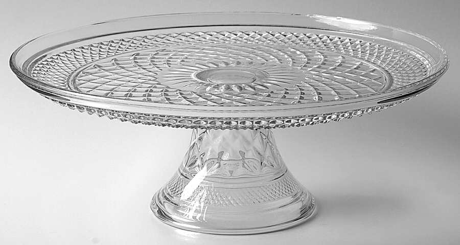 Wexford 11" Diameter Pedestal Cake Stand No Dome by Anchor Hocking-1