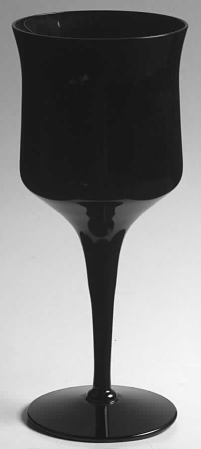 Ebony Water Goblet by American Manor-1