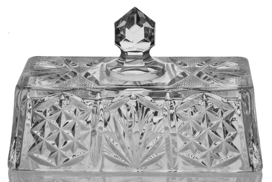 Eleanor Lid for 1/4 Lb Butter Dish by American Cut-1