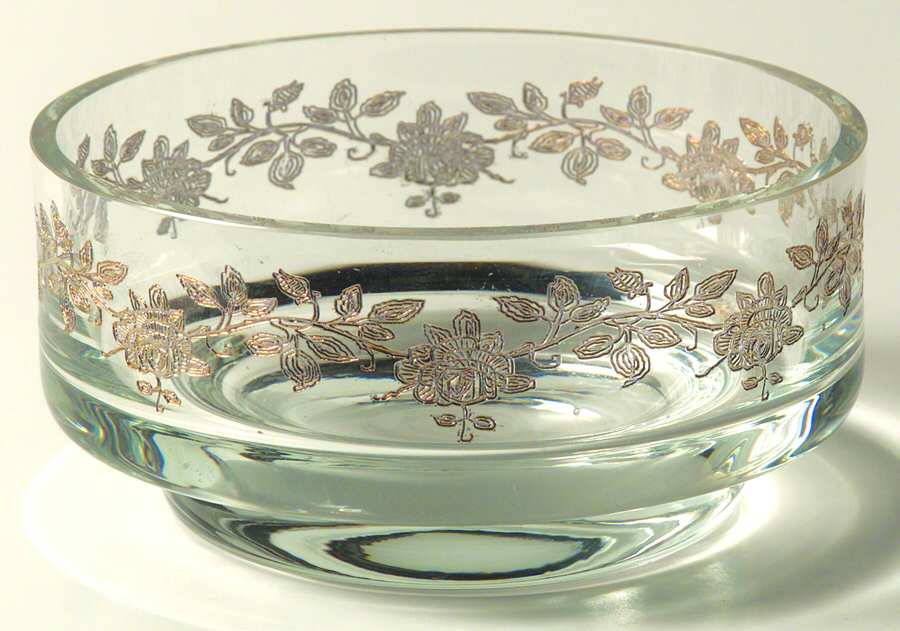 Gold Rose Candy Box No Lid by American Cut-1