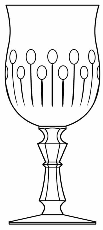 Medici Water Goblet by Anna Hutte-1